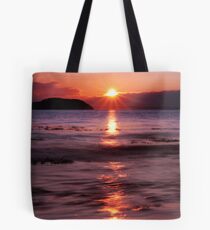 Fidra Island Sunset Tote Bag