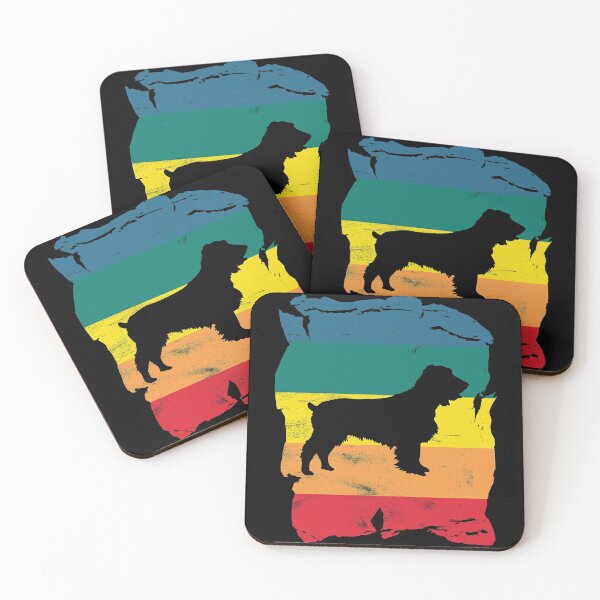 Item preview, Field Spaniel Distressed Vintage Retro Silhouette designed and sold by DoggyStyles.