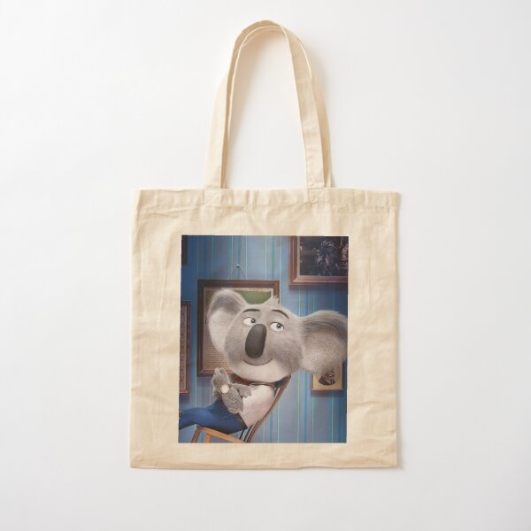 Koala cartoon print Cotton Tote Bag