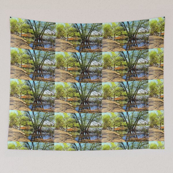 Item preview, Water Right Up To The Road. River Rd. Caldwell, Idaho. Boise River designed and sold by Diane Arndt.