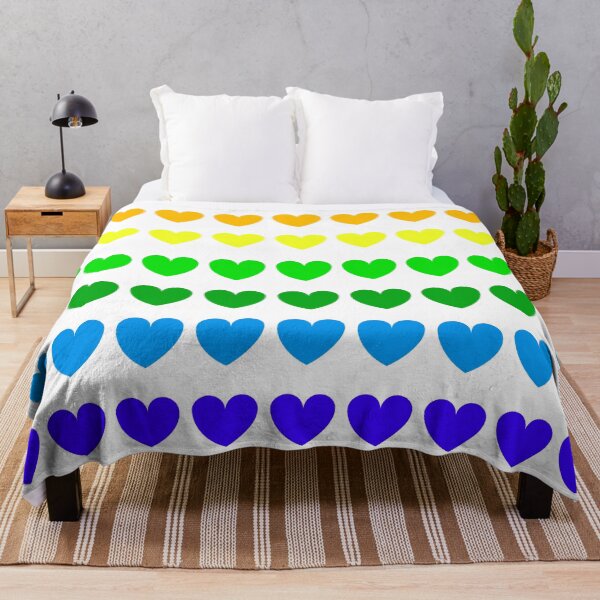 Item preview, Rainbow Gradient Hearts designed and sold by nldesigns.