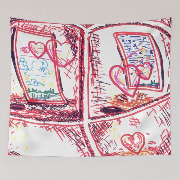 Item preview, Window in the Heart Chambers for Love designed and sold by hajarsdeco.