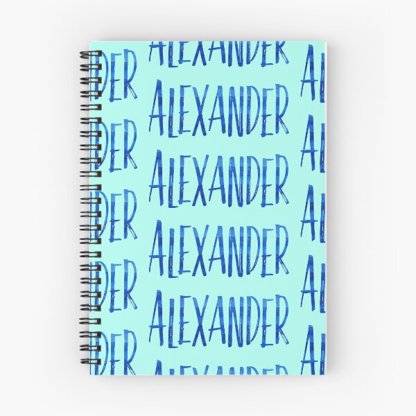Item preview, Alexander abstract painting boy's name designed and sold by ComicKitsch.