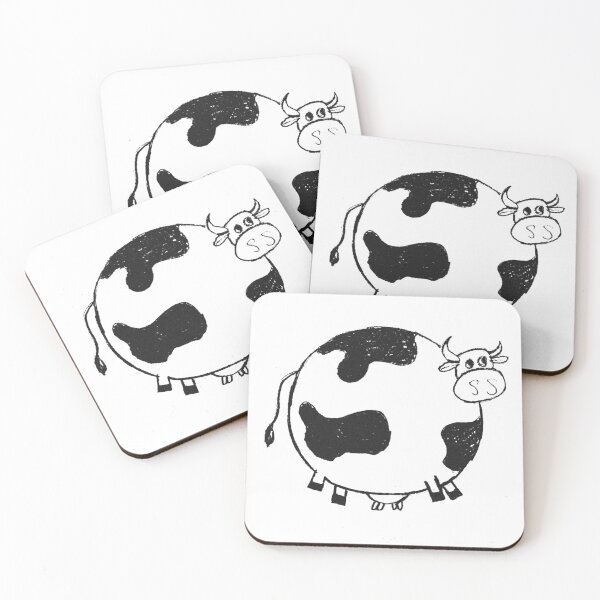 Item preview, How Now Round Cow designed and sold by Liz Stahl.