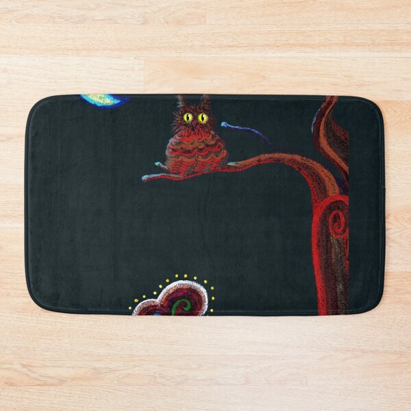 Item preview, Halloween Owl in the Moonglow designed and sold by Nalinne Jones.