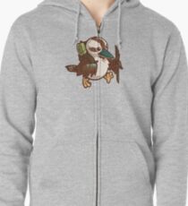 A Walk Zipped Hoodie