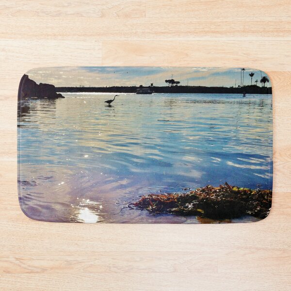 Item preview, Great Heron and Pelican in the Harbor designed and sold by Nalinne Jones.