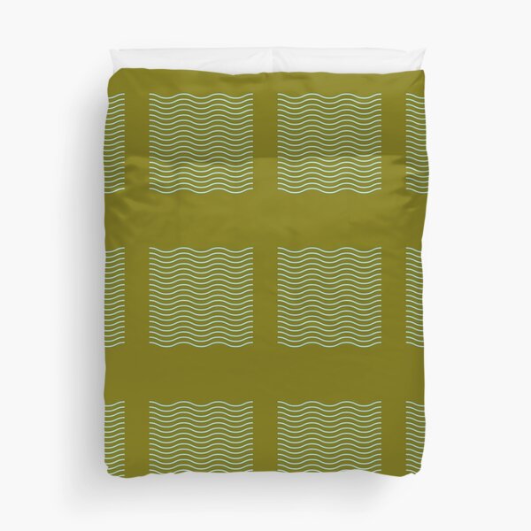 wavy lines Duvet Cover