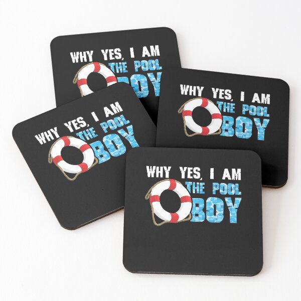 Item preview, Why Yes I Am The Pool Boy - Funny Swimmer Swimming Swim Gift designed and sold by Dressed For  Duty.