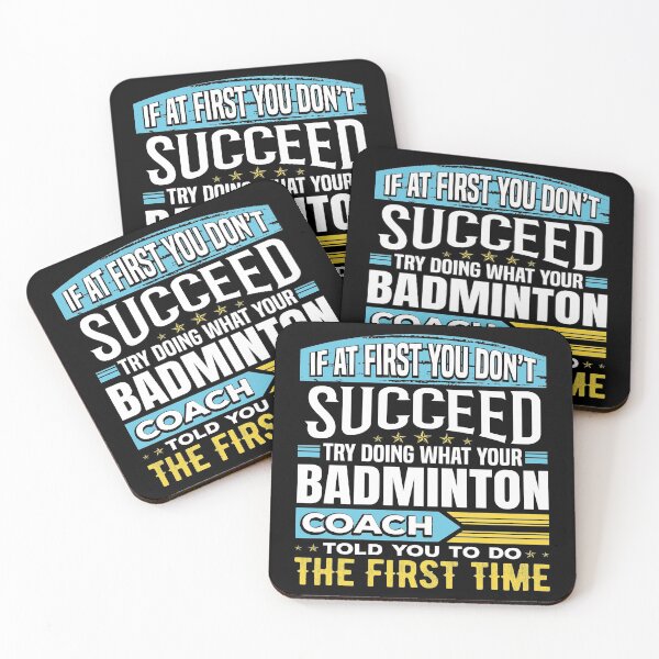 Item preview, Funny Badminton Coach Team Coaching Instructor Sayings Gift designed and sold by Maljonic.