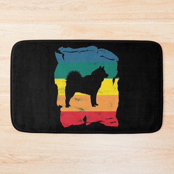Item preview, Finnish Spitz Distressed Vintage Retro Silhouette designed and sold by DoggyStyles.