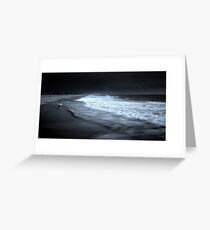 Surfer vs Sea Greeting Card