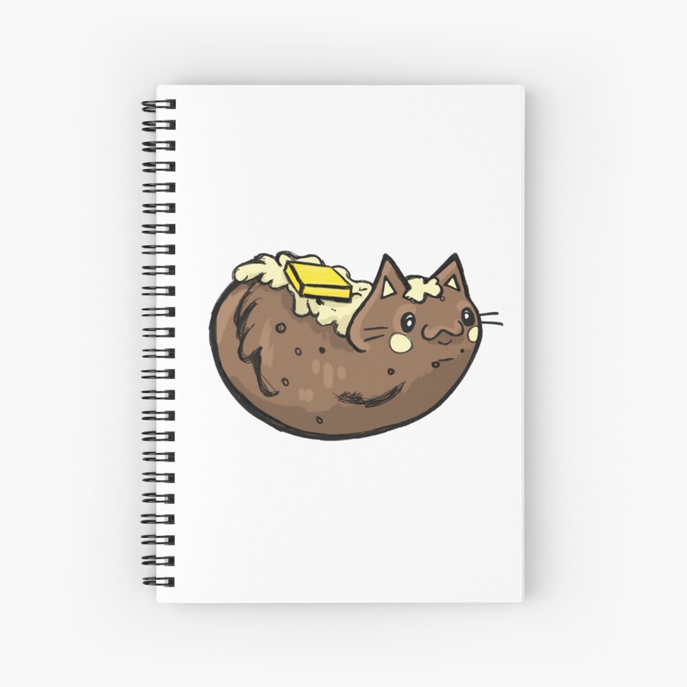 Impression Artistique Patate De Chat Par Meowloafs Redbubble