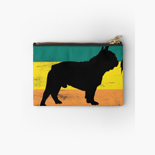 Item preview, French Bulldog Distressed Vintage Retro Silhouette designed and sold by DoggyStyles.