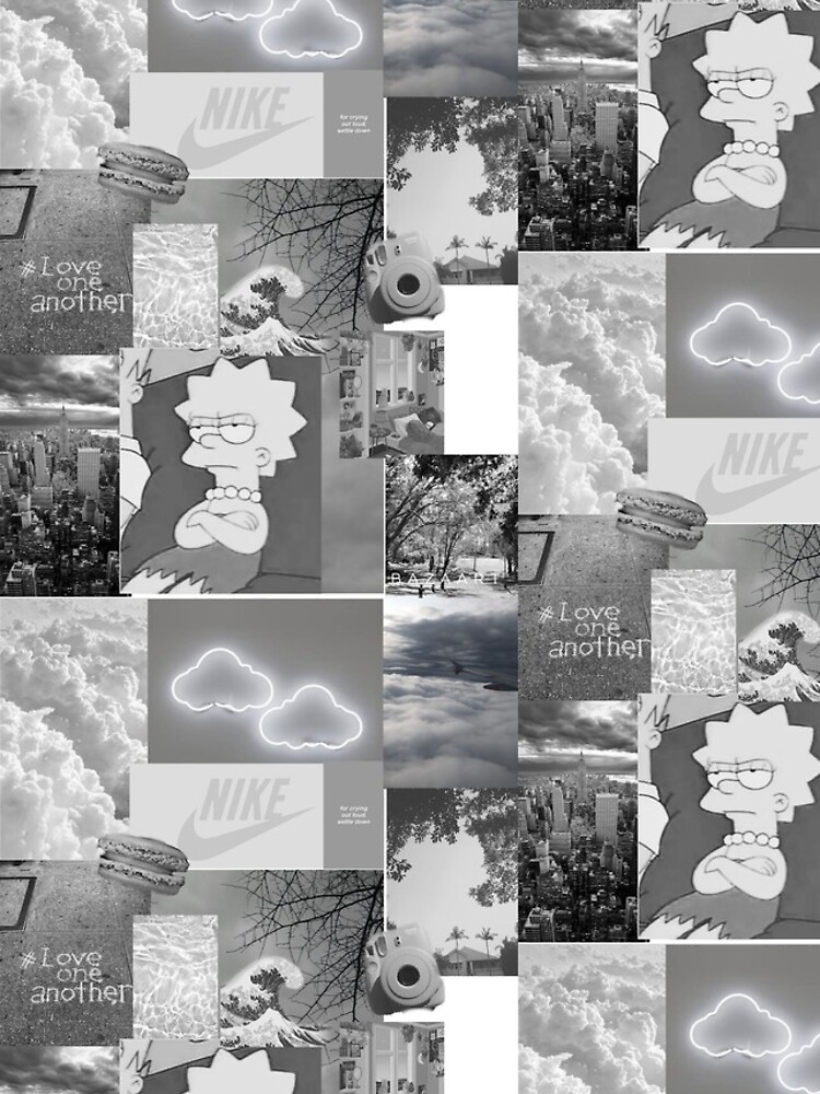 "Grey Aesthetic collage Vsco" iPhone Case & Cover by Lavendermilk01 Redbubble