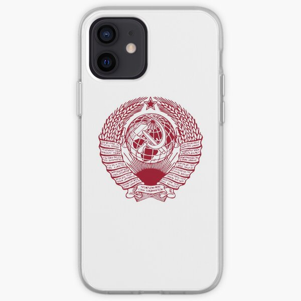 The Union of Soviet Socialist Republics - State Emblem iPhone Soft Case