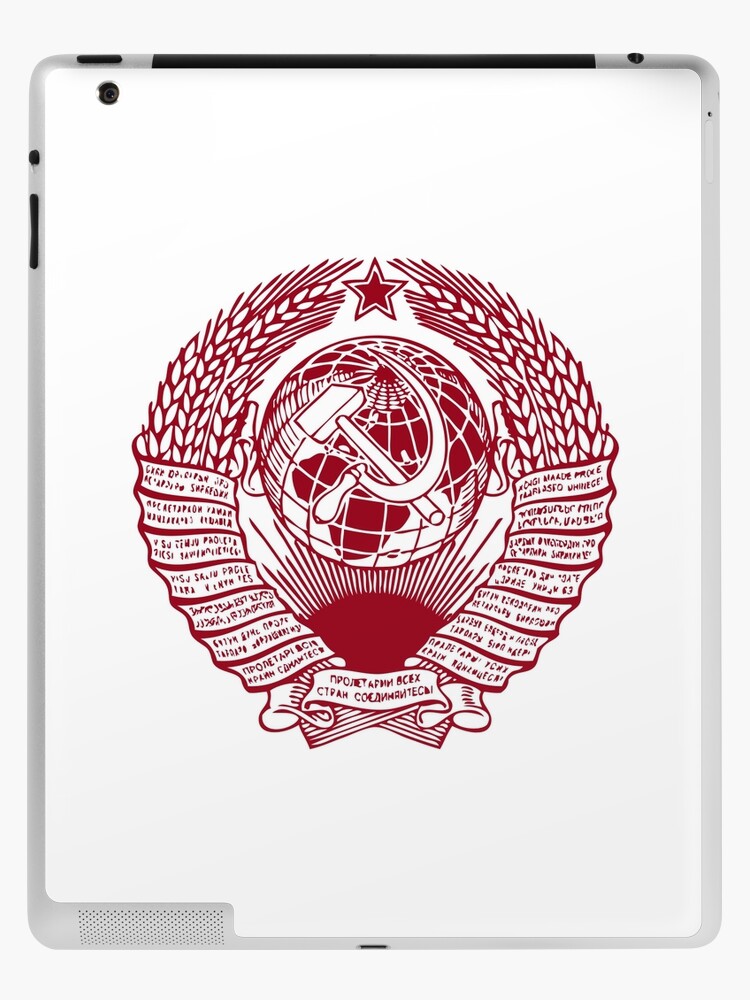 The Union of Soviet Socialist Republics - State Emblem iPad Case & Skin  for Sale by ArtlandStudio