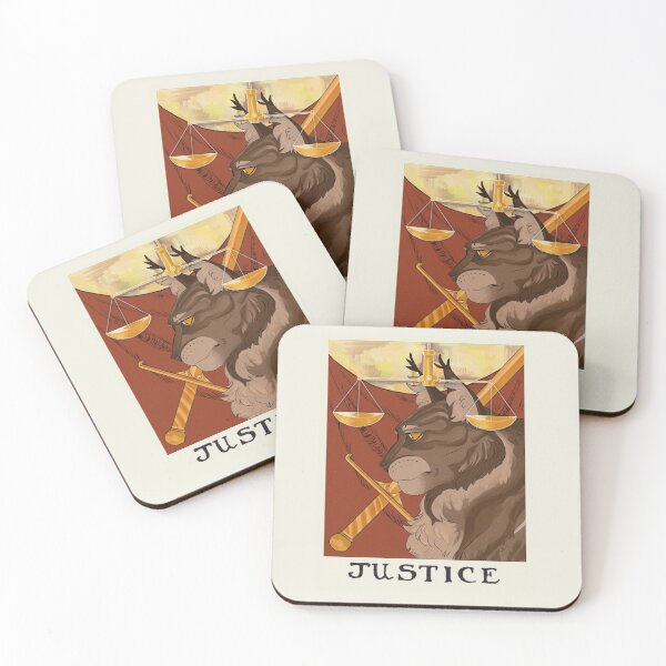 Item preview, Warriors Tarot Series- Justice designed and sold by ExxoYawning.