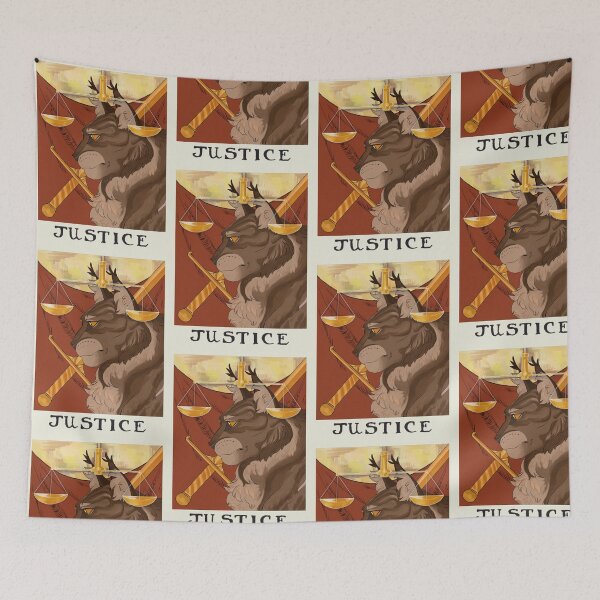 Item preview, Warriors Tarot Series- Justice designed and sold by ExxoYawning.