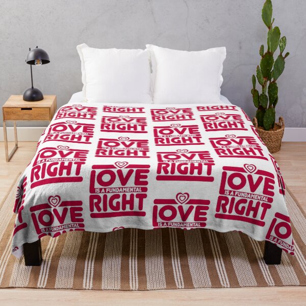 Item preview, LOVE IS A FUNDAMENTAL RIGHT designed and sold by Dwarf-Monkey.