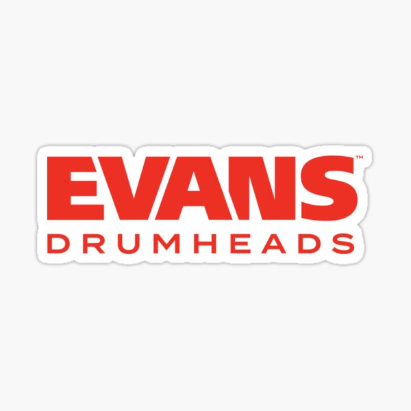 Evans Drumheads Sticker