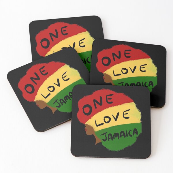 Item preview, One Love Jamaica Afro designed and sold by blackartmatters.