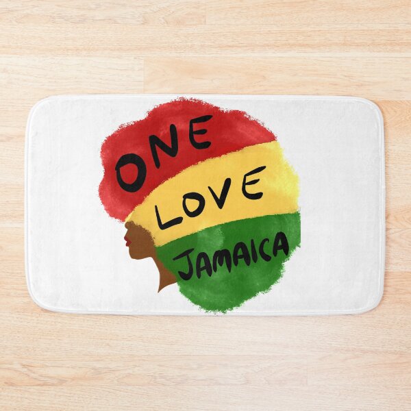 Item preview, One Love Jamaica Afro designed and sold by blackartmatters.