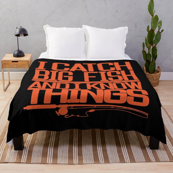 Item preview, I Catch Big Fish, I know Things designed and sold by Warrior Veteran Clothing.