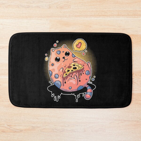 Item preview, Cat with pizza. designed and sold by emphatic.