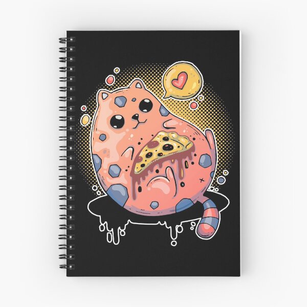 Item preview, Cat with pizza. designed and sold by emphatic.