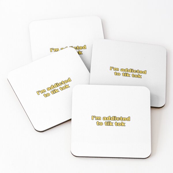Item preview, I'm addicted to tik tok designed and sold by DesignDanielle.