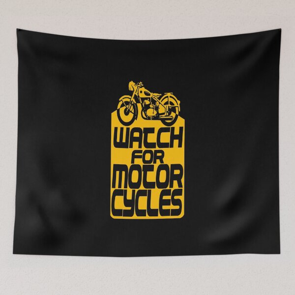 Item preview, Watch For Motorcycles Bumper designed and sold by Spoof-Tastic.
