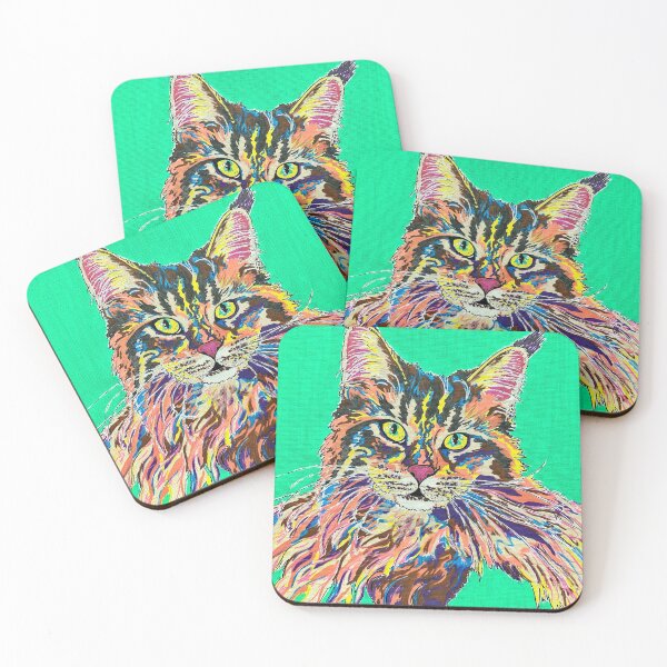Item preview, Maine Coon Majesty ~ Cindy Cunningham designed and sold by Cindy Cunningham.