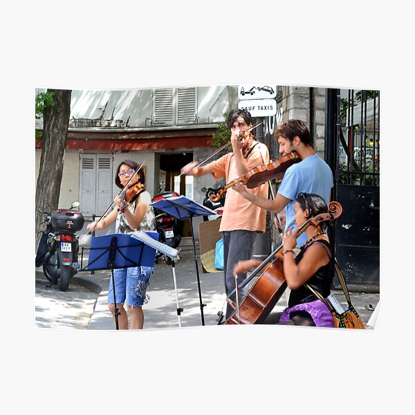 Street Bach Poster