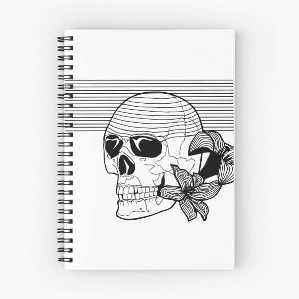 Item preview, Floral Skull designed and sold by euglenii.
