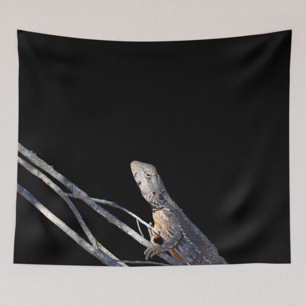 Item preview, Bearded Dragon Cutout On Black designed and sold by Jason Gilbert.