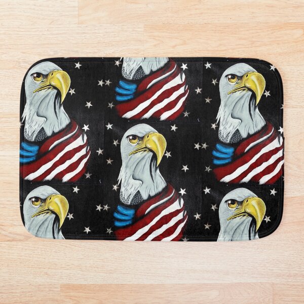 Freedom Rings Bath Mat