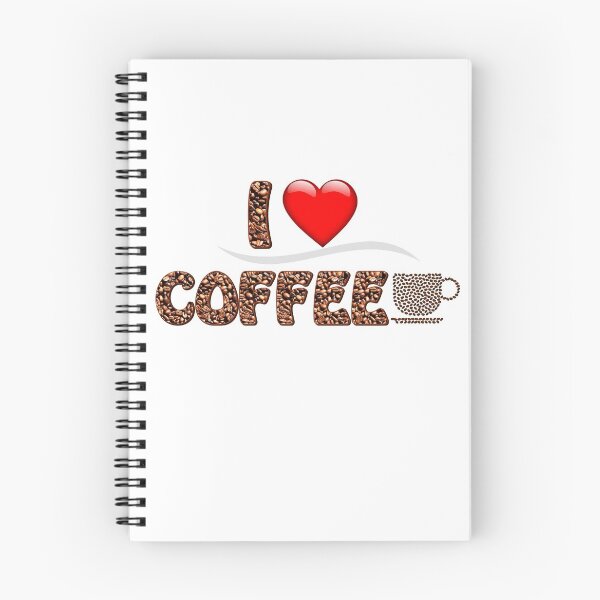 Artikelvorschau, ICH LIEBE KAFFEE entworfen und verkauft von DewDropDesigns.
