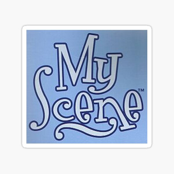 My Scene Website Logo | Sticker