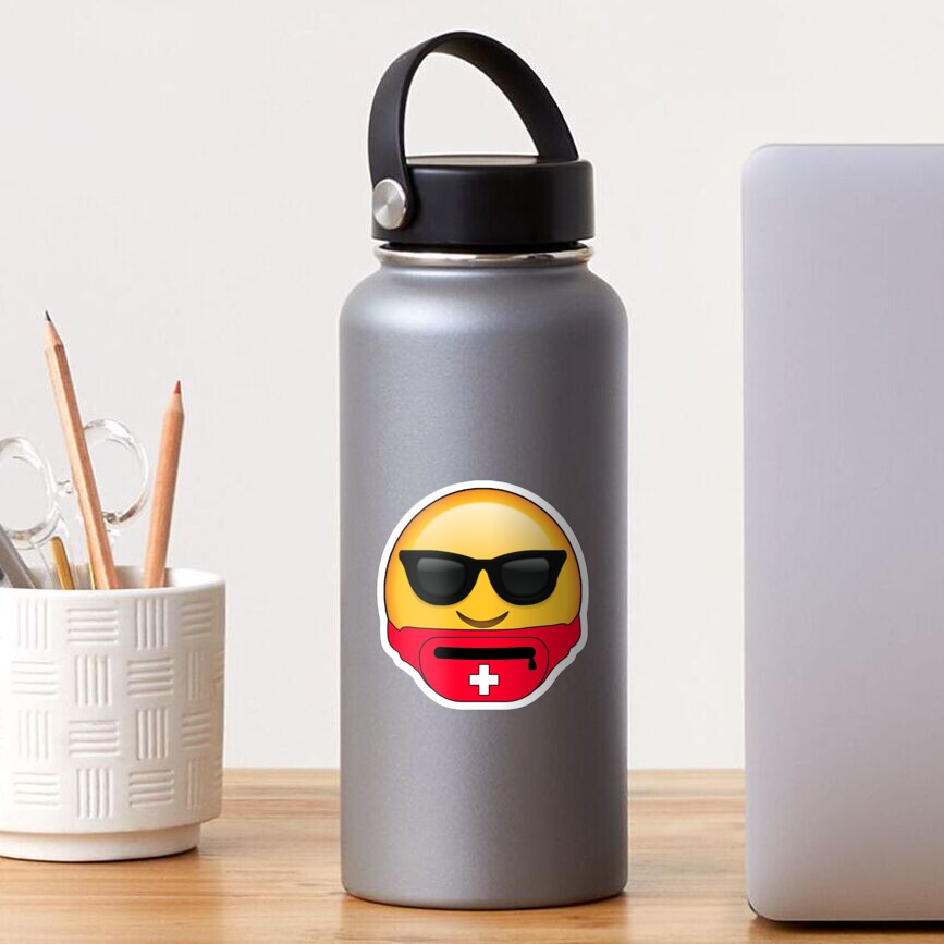 “LIFEGUARD EMOJI” Sticker for Sale by Lifeguardly | Redbubble