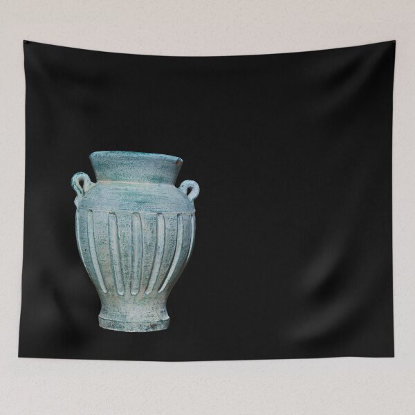 Item preview, Blue Outdoor Pot On Black designed and sold by Jason Gilbert.