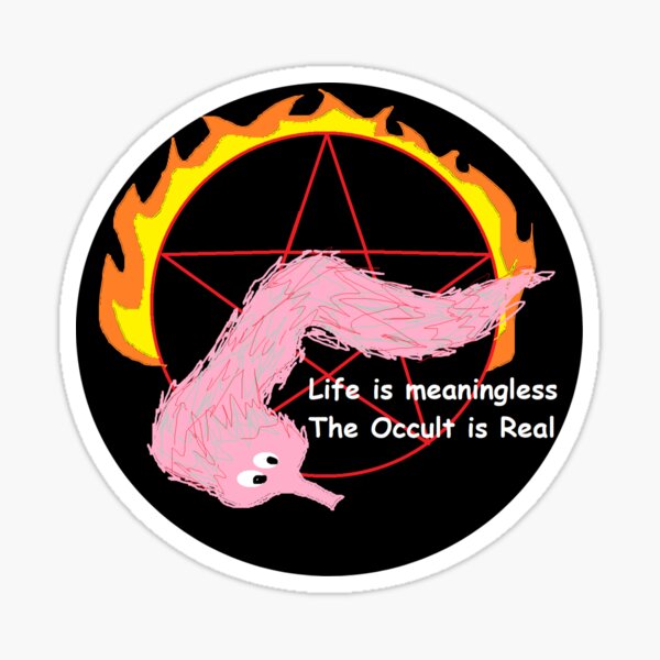 Item preview, The occult is real designed and sold by cr0croach.