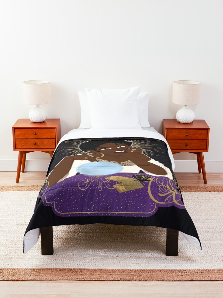 Alternate view of The Crystal Ball Don't Lie Comforter