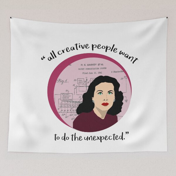 Item preview, Hedy Lamarr Artwork designed and sold by caixadesucessos.