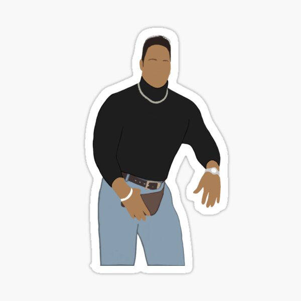 The ROCK DWAYNE JOHNSON Action Movie Star - Big Head Window Cling Decal  Sticker