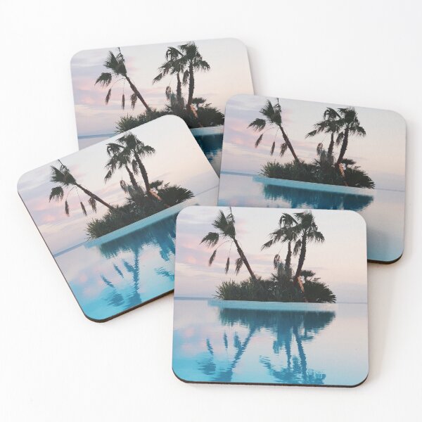 Item preview, Tropical Palm Tree Pool designed and sold by newburyboutique.