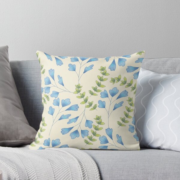 Item preview, Blue Twig of Leafs designed and sold by kelnan.
