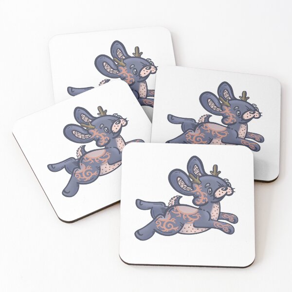 Item preview, Bunny Jackalope  designed and sold by MeowLoafs.