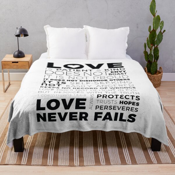 Item preview, 1 Corinthians 13:8 Love Is Patient And Kind Does Not Envy Boast designed and sold by ProjectX23.