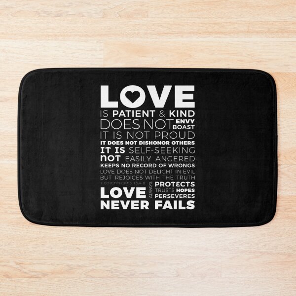 Item preview, 1 Corinthians 13:8 Love Is Patient And Kind Does Not Envy Boast designed and sold by ProjectX23.
